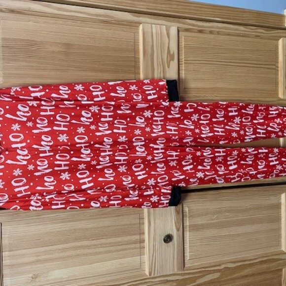 Christmas Pajamas Set Sleepwear Jumpsuit with Hood Holiday PJ's - Picture 2 of 5